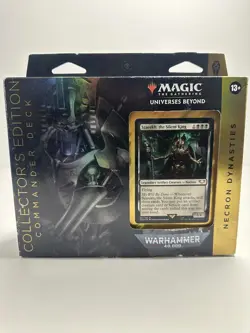 MTG - Warhammer 40K Collector’s Edition Commander Deck - Necron Dynasties - Image 1