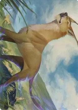 Blink Dog Art Card x1 - Art Series: Adventures in the Forgotten Realms - NM-Mint - Image 1