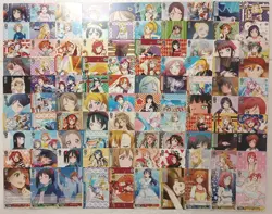 Lot of 100 Japanese Weiss Weiβ Schwarz Love Live! Trading Card set - Image 1