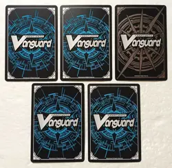 Lot of 5 Japanese Cardfight!! Vanguard RR Card Set - Image 2