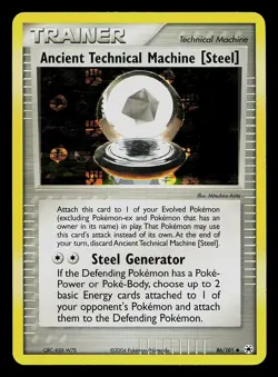 Pokemon Card - Ancient Technical Machine Hidden Legends 86/101 Reverse Holo - Image 1