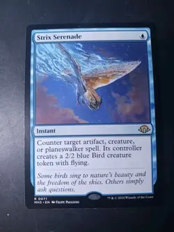 MTG Strix Serenade Modern Horizons 3 0071 Regular Rare - Image 1