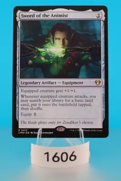 MTG Sword of the Animist Commander Masters Regular #413 - Image 1
