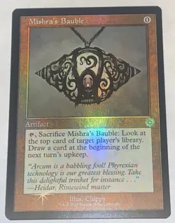 FOIL Mishra's Bauble - The Brothers' War: Retro Frame Artifacts MTG UNPLAYED - Image 1
