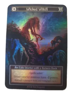 Wicked Witch Foil - Elite - Beta - NM - Sorcery: Contested Realm - Image 1