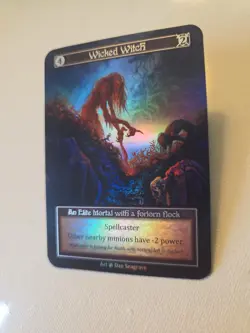 Wicked Witch Foil - Elite - Beta - NM - Sorcery: Contested Realm - Image 2