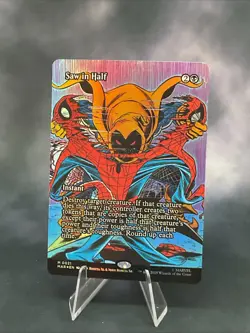 Saw in Half (Borderless) Marvel Universe Eternal-Legal Foil - Image 1