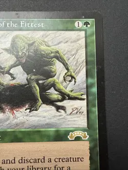 Survival of the Fittest 129/143 Exodus Vintage Magic the Gathering 1998 - Image 3