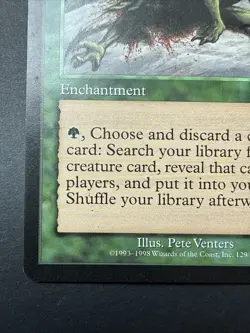 Survival of the Fittest 129/143 Exodus Vintage Magic the Gathering 1998 - Image 4