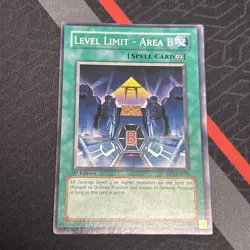 Level Limit - Area B |SD3-EN024 Structure Deck: Blaze of Destruction 1st Ed. - Image 2