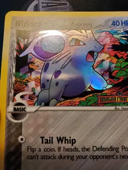 Nidoran Female 56/101 Reverse Holo Stamp Pokemon TCG Card EX Dragon Frontiers NM - Image 5