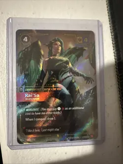 Kai'Sa Survivor Alternate Art Riftbound TCG Card LoL OGN 039a/298 Rare Mint - Image 1
