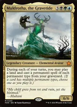 1 x Muldrotha, the Gravetide - Foundations - NM-Mint - MTG - Image 1