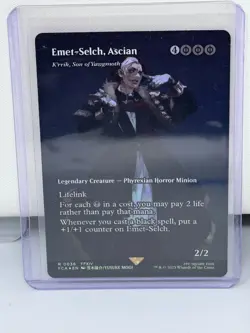 Emet-Selch, Ascian - K'rrik, Son of Yawgmoth (Showcase) - FINAL FANTASY - FOIL - Image 1