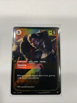 Darius - Trifarian Epic Foil 027/298 Riftbound Origins - Image 2