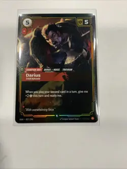 Darius - Trifarian Epic Foil 027/298 Riftbound Origins - Image 3