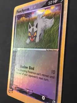 Poochyena 65/109 Reverse HOLO EX Ruby & Sapphire Pokemon Card LP - Image 2