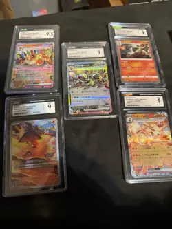Pokemon TCG Graded Card Lot (5 Cards) - Image 1