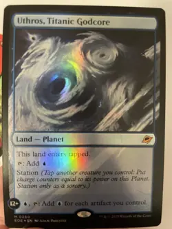 MTG Uthros, Titanic Godcore (FOIL) #260 (NM) Edge of Eternities (EOE) - Image 1