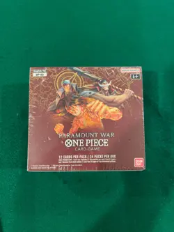 One Piece Card Game TCG OP-02 Paramount War Booster Box English Sealed - Image 1