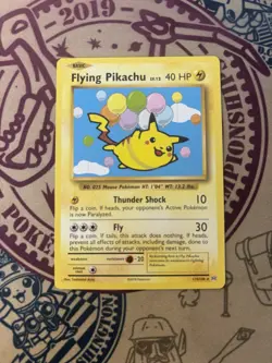 Pokemon TCG XY Evolutions Flying Pikachu 110/108 Regular Secret Rare Card #2 - Image 3