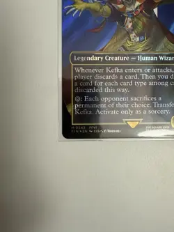 Kefka, Court Mage (Borderless) (Surge Foil) MTG Final Fantasy Foil - Image 5