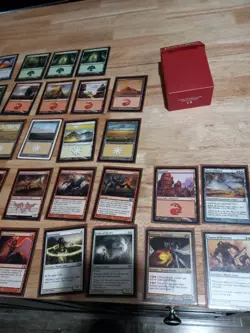 Magic The Gathering Deck 59 Cards Mix Lot 2013 With Case - Image 4