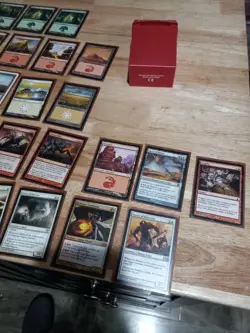 Magic The Gathering Deck 59 Cards Mix Lot 2013 With Case - Image 5