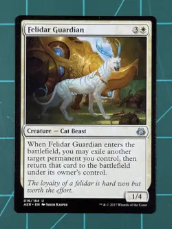 MTG Felidar Guardian Aether Revolt Regular - Image 1