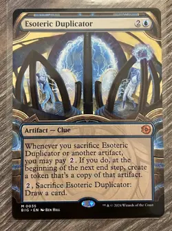Esoteric Duplicator - #35 Foil (Showcase) Outlaws of Thunder Junction - Mtg - Image 1