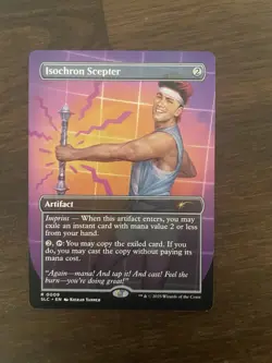 Isochron Scepter Secret Lair Countdown Kit, Encyclopedia of Magic MTG - Image 1