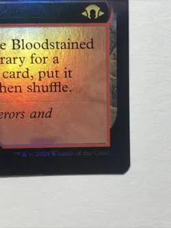 Bloodstained Mire - (Extended Art) Modern Horizons 3 Foil NM (Pack Fresh) MTG - Image 4