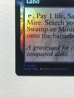 Bloodstained Mire - (Extended Art) Modern Horizons 3 Foil NM (Pack Fresh) MTG - Image 5