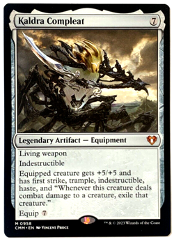MTG Kaldra Compleat Commander Masters 0958 Pack Fresh Mythic - Image 1