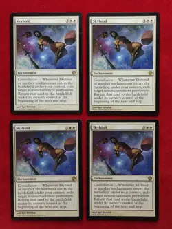 MTG 4x Skybind x4 NM Journey into Nyx Magic Playset - Image 2
