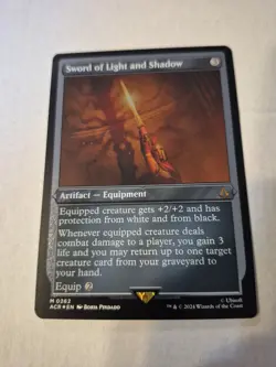 Sword of Light and Shadow (Foil Etched) Universes Beyond: Assassin's Creed Foil - Image 1