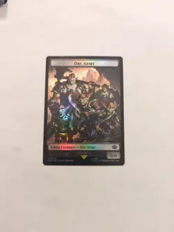 Orc Army (0005) Food (0010) Token *FOIL* The Lord Of The Rings NM MTG - Image 1