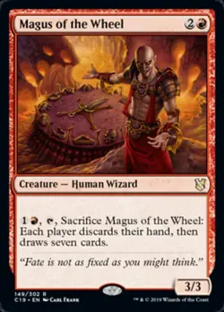 1x Magus of the Wheel - Commander 2019 - Near Mint, English - MTG! - Image 1