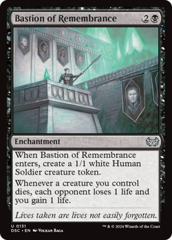 Bastion of Remembrance [Duskmourn: House of Horror Commander] Magic MTG - Image 1