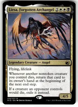 Liesa, Forgotten Archangel #232 (NM) Midnight Hunt MID Magic MTG - Image 1