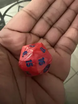 2025 Magic The Gathering Spider-Man Oversized D20 Spin Down Life Counter TCG Die - Image 4