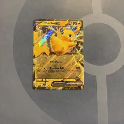 Pokemon Pikachu ex Double Rare SV02: Paldea Evolved 063/193 NM - Image 1