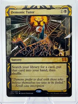 Demonic Tutor (027) Near Mint Strixhaven: Mystical Archives Regular - Image 2