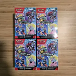 Pokemon TCG: 4 x New And Sealed Journey Together Booster Bundles - Image 1