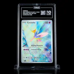 TAG 10 2024 POKEMON CRESSELIA ILLUSTRATION RARE #071/064 SHROUDED FABLE SFA - Image 1