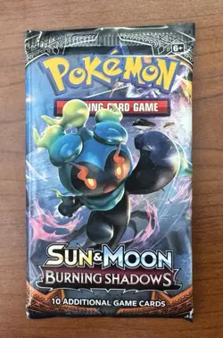 Pokemon TCG Sun & Moon BURNING SHADOWS, Factory Sealed Booster, New Package! - Image 1