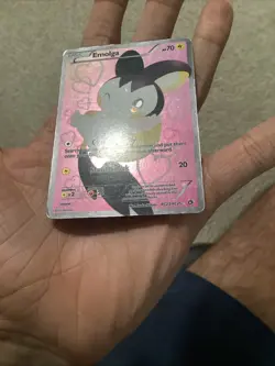 Pokemon Emolga RC23/RC25 Legendary Treasures Radiant Collection Full Art Holo MP - Image 4