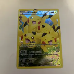 Pikachu Full Art RC29/RC32 Pokemon TCG Generations Radiant Collection Holo Rare - Image 1