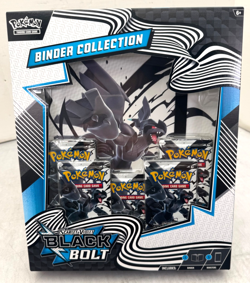 Pokemon TCG Black Bolt Scarlet & Violet Binder Collection Box New Sealed - Image 1
