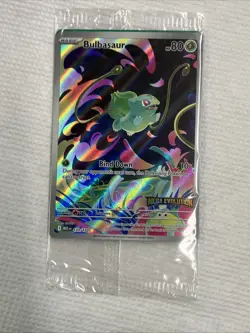 2025 Pokemon Mega Evolution Bulbasaur Stamped Promo 133/132 Free Shipping A - Image 1